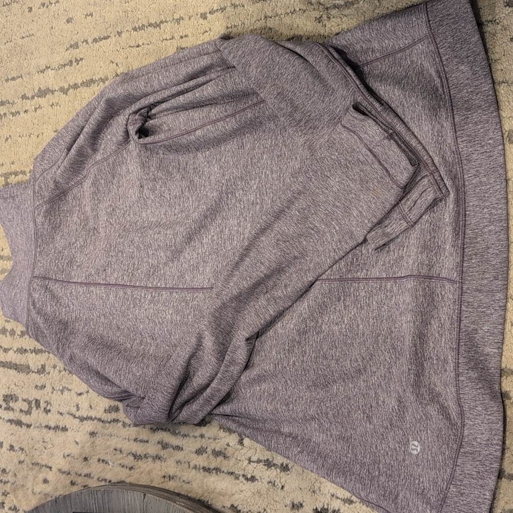 Lululemon Rulu Rally Wrap Heathered Graphite Purple - Picture 8 of 11